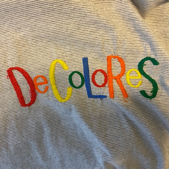 MENS DECOLORES STRIPPED TEE - Picture 4 of 4